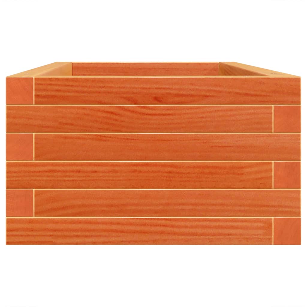Sodo lovelis, vaško rudas, 90x40x23cm, pušies medienos masyvas Sodo lovelis, vaško rudas, 90x40x23cm, pušies medienos masyvas - Image 6