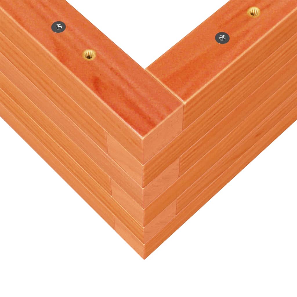 Sodo lovelis, vaško rudas, 90x40x23cm, pušies medienos masyvas Sodo lovelis, vaško rudas, 90x40x23cm, pušies medienos masyvas - Image 8