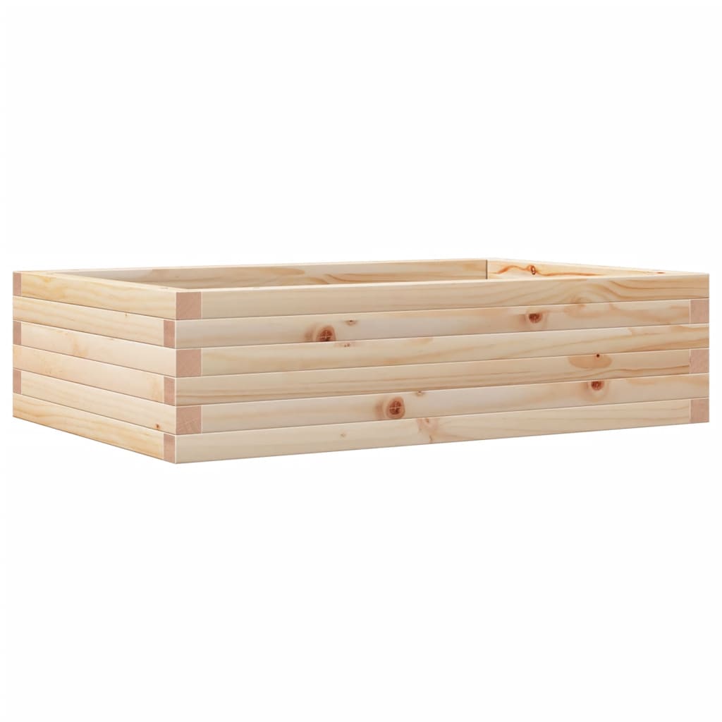 Sodo lovelis, 90x60x23cm, pušies medienos masyvas Sodo lovelis, 90x60x23cm, pušies medienos masyvas - Image 7