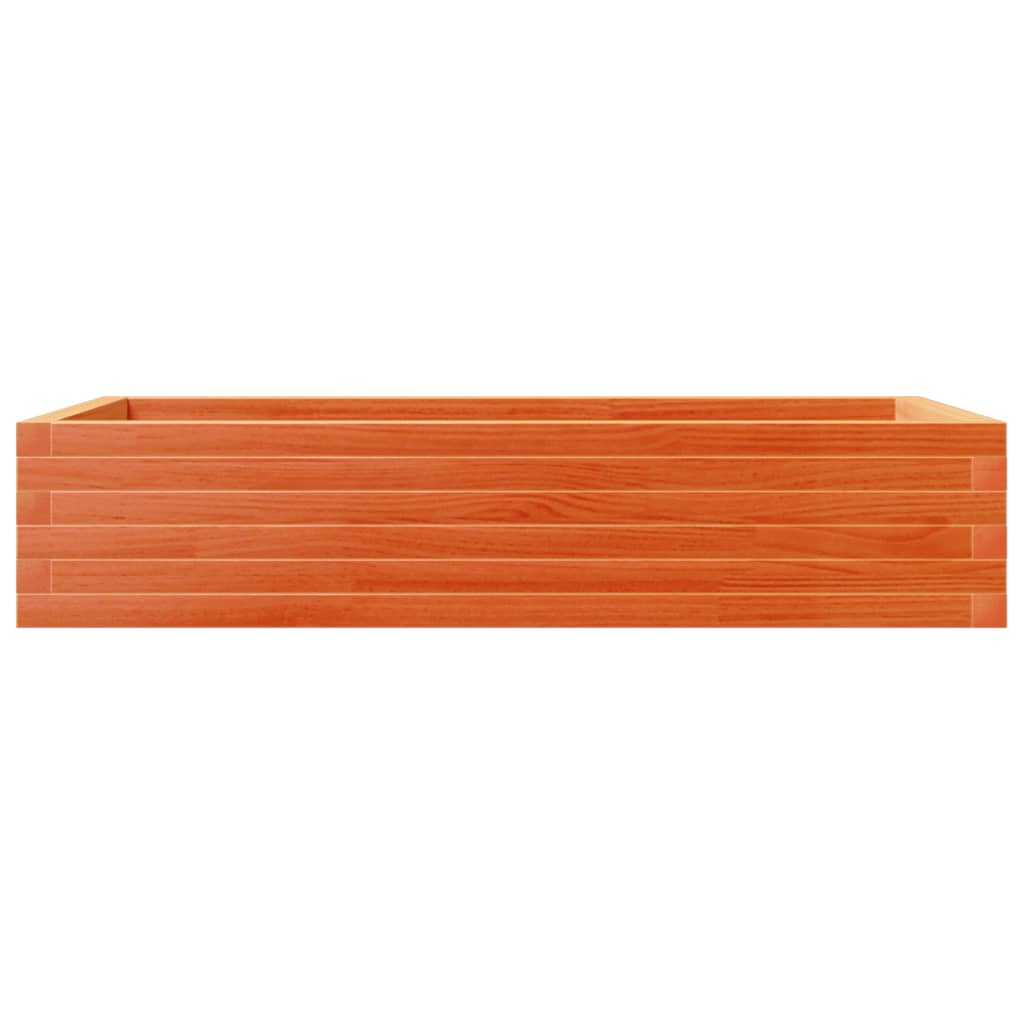 Sodo lovelis, vaško rudas, 110x60x23cm, pušies medienos masyvas Sodo lovelis, vaško rudas, 110x60x23cm, pušies medienos masyvas - Image 5