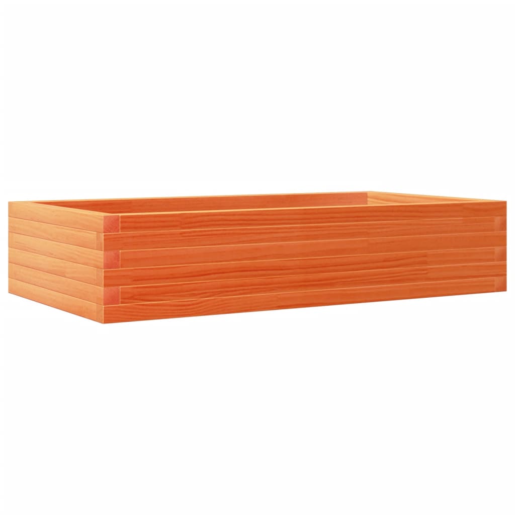 Sodo lovelis, vaško rudas, 110x60x23cm, pušies medienos masyvas Sodo lovelis, vaško rudas, 110x60x23cm, pušies medienos masyvas - Image 7