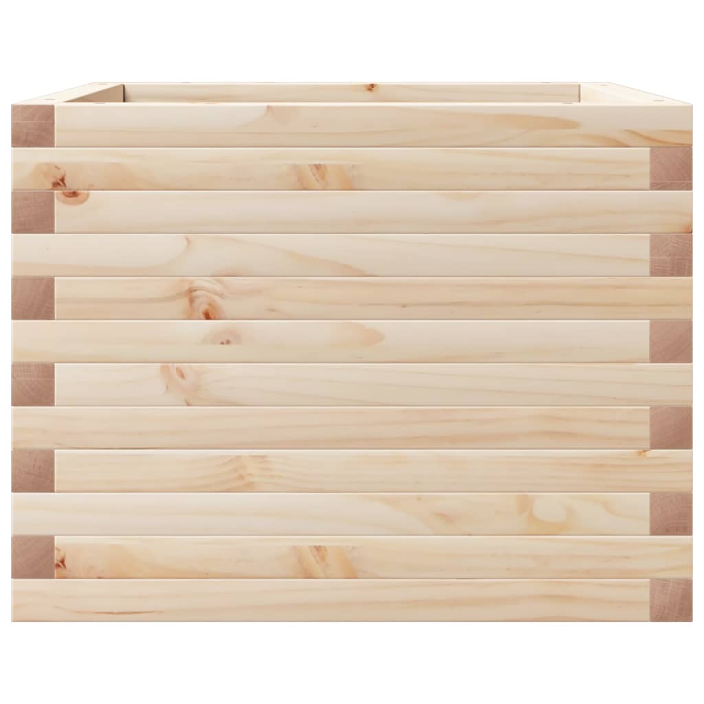 Sodo lovelis, 60x60x45,5cm, pušies medienos masyvas Sodo lovelis, 60x60x45,5cm, pušies medienos masyvas - Image 5