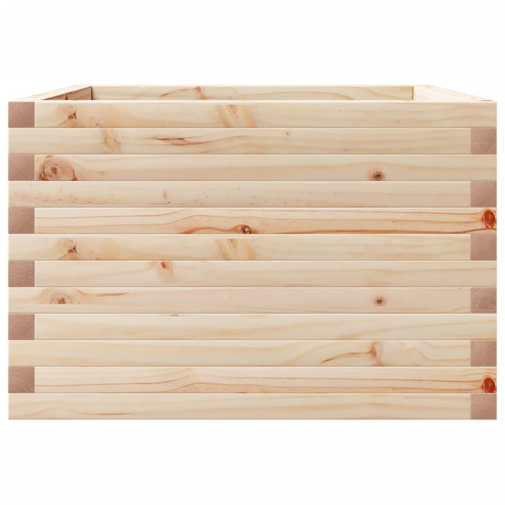 Sodo lovelis, 70x70x45,5cm, pušies medienos masyvas Sodo lovelis, 70x70x45,5cm, pušies medienos masyvas - Image 5
