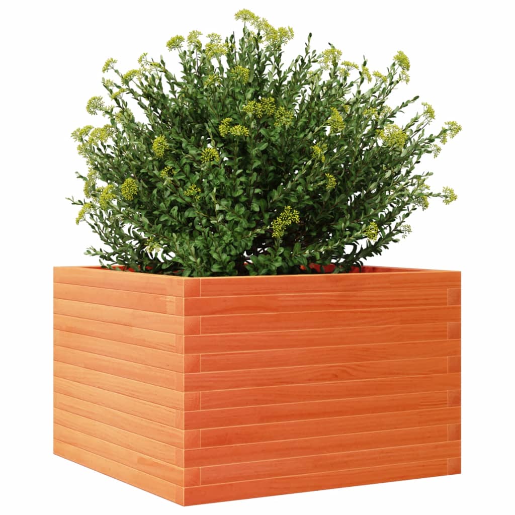 Sodo lovelis, vaško rudas, 70x70x45,5cm, pušies masyvas Sodo lovelis, vaško rudas, 70x70x45,5cm, pušies masyvas - Image 4
