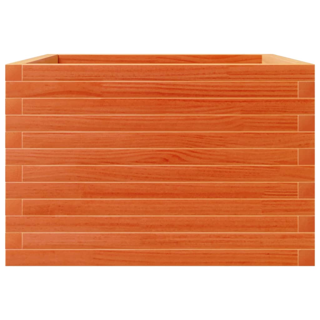 Sodo lovelis, vaško rudas, 70x70x45,5cm, pušies masyvas Sodo lovelis, vaško rudas, 70x70x45,5cm, pušies masyvas - Image 5