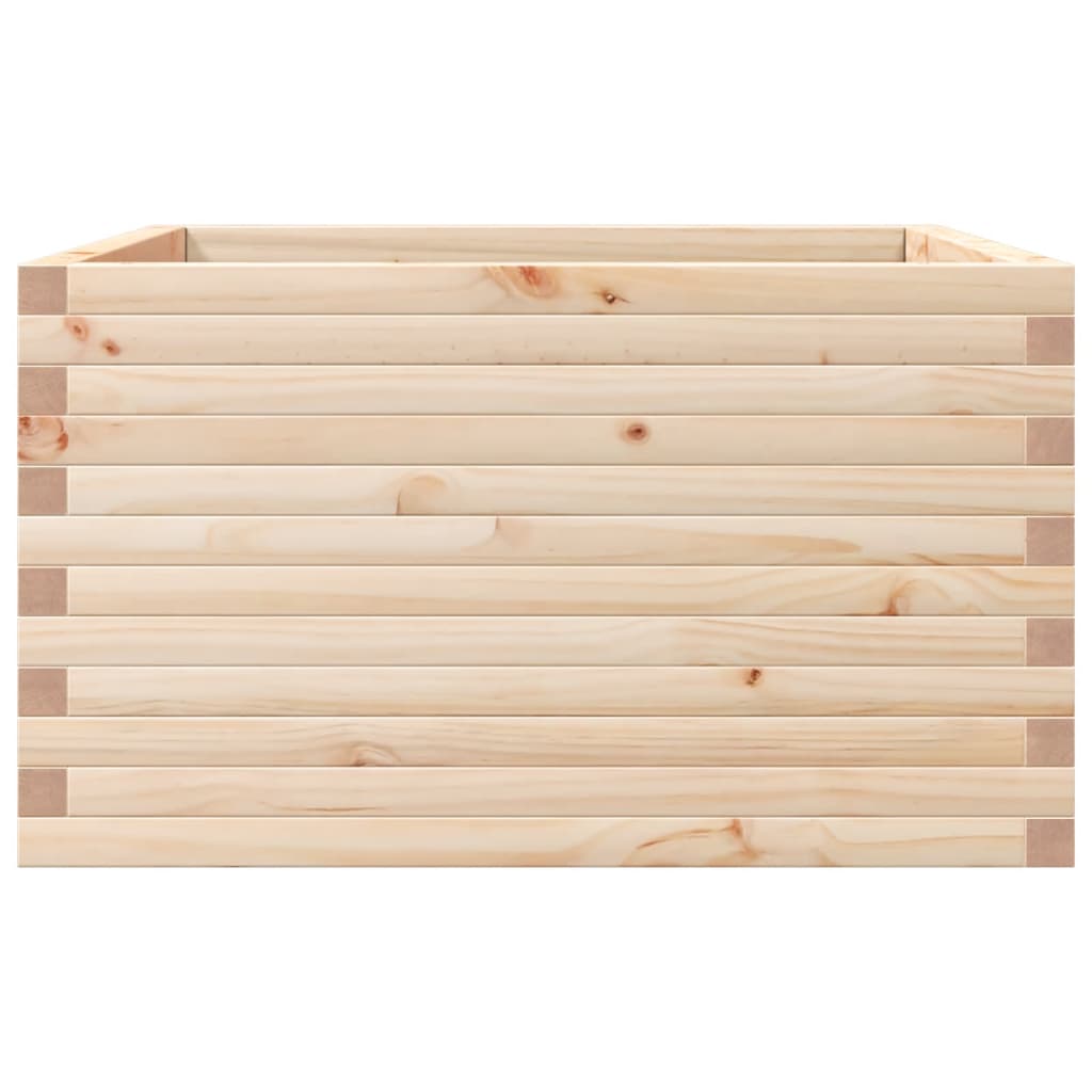 Sodo lovelis, 80x80x45,5cm, pušies medienos masyvas Sodo lovelis, 80x80x45,5cm, pušies medienos masyvas - Image 6