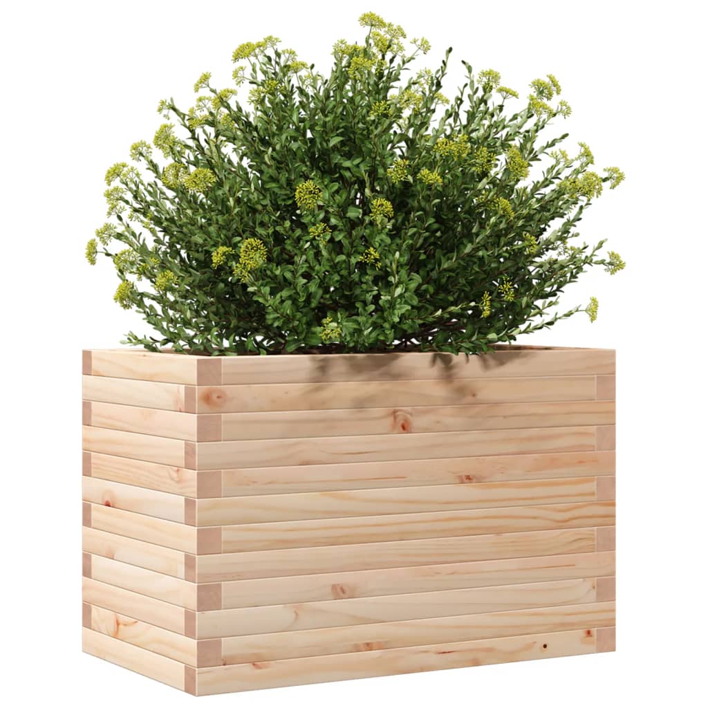 Sodo lovelis, 70x40x45,5cm, pušies medienos masyvas Sodo lovelis, 70x40x45,5cm, pušies medienos masyvas - Image 4