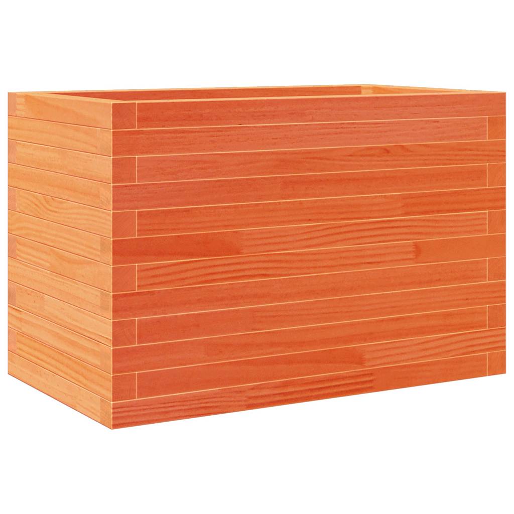 Sodo lovelis, vaško rudas, 70x40x45,5cm, pušies masyvas Sodo lovelis, vaško rudas, 70x40x45,5cm, pušies masyvas - Image 7