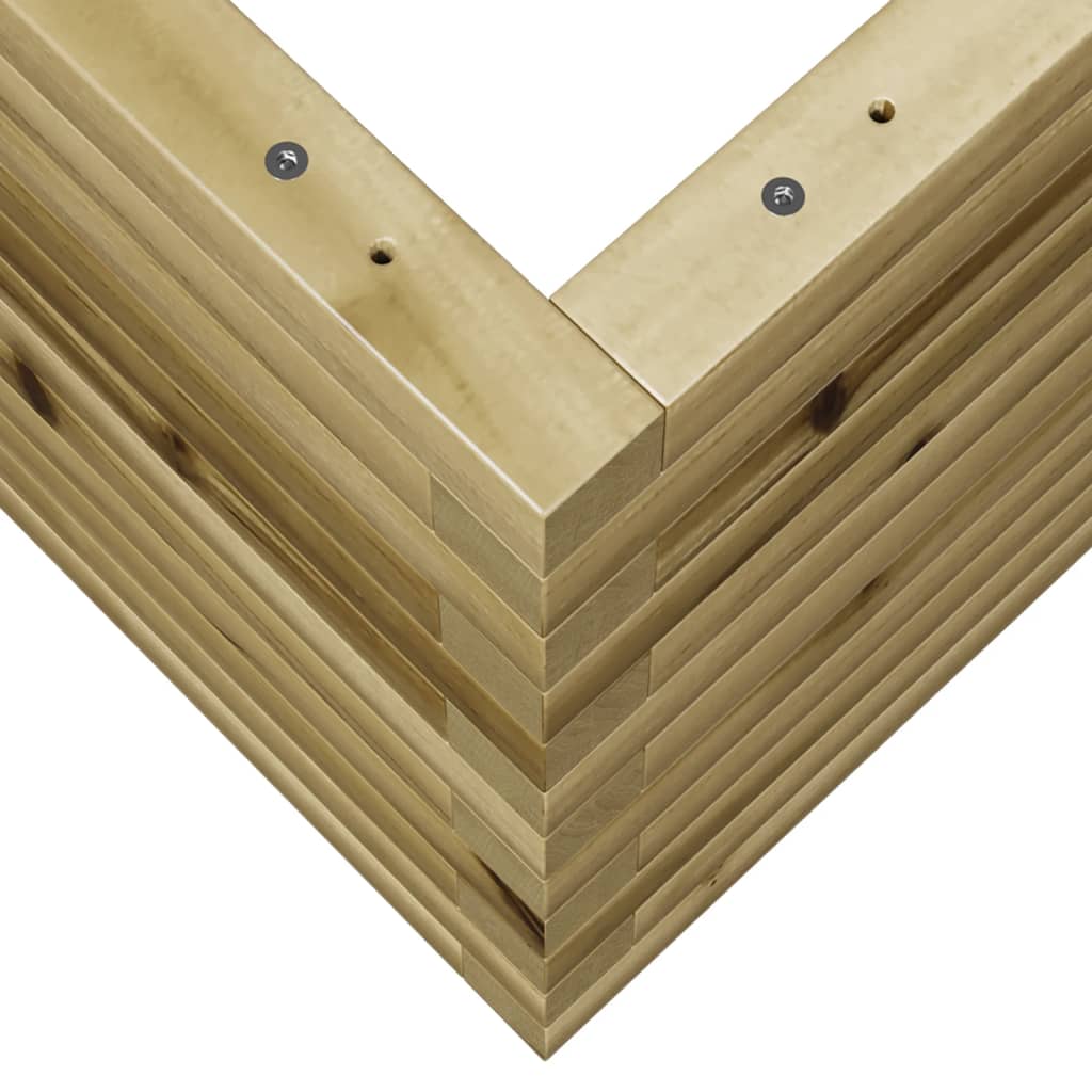 Sodo lovelis, 70x40x45,5cm, impregnuota pušies mediena Sodo lovelis, 70x40x45,5cm, impregnuota pušies mediena - Image 8