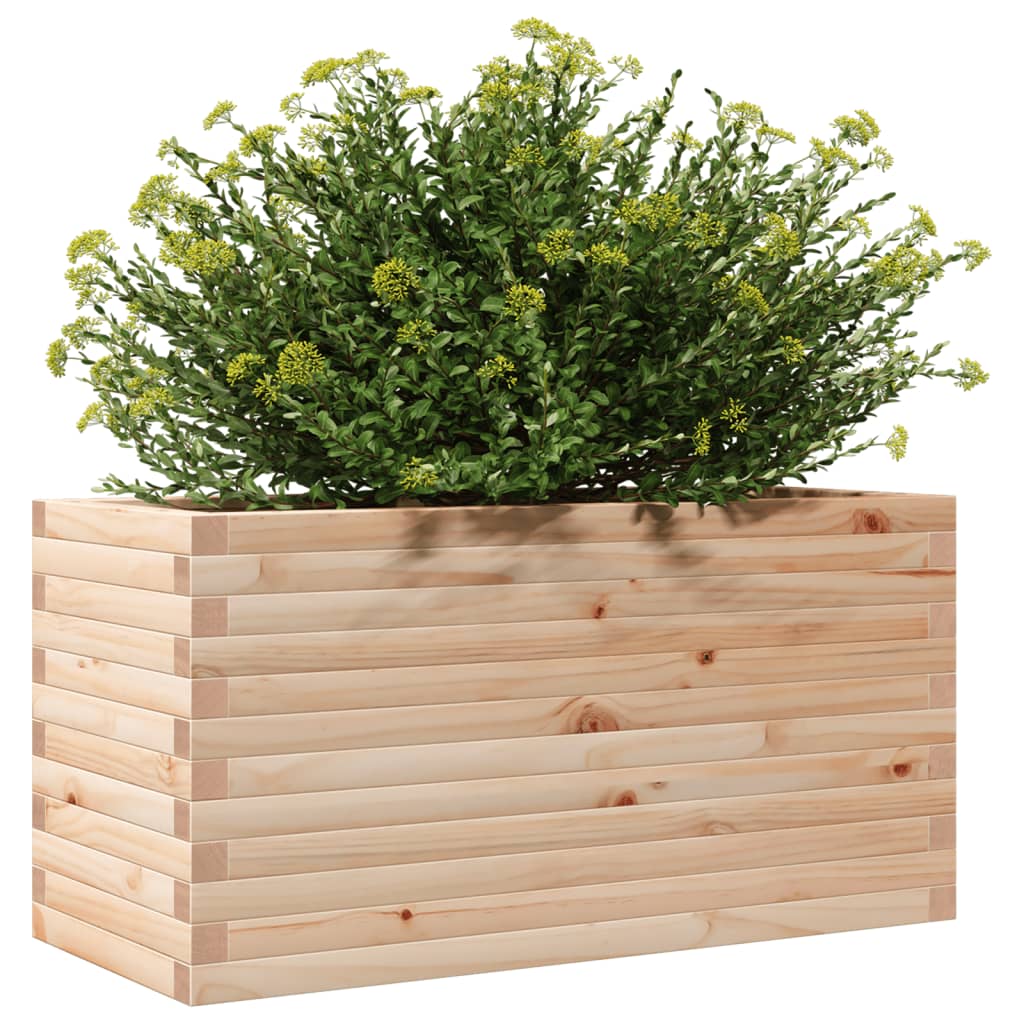 Sodo lovelis, 90x40x45,5cm, pušies medienos masyvas Sodo lovelis, 90x40x45,5cm, pušies medienos masyvas - Image 4