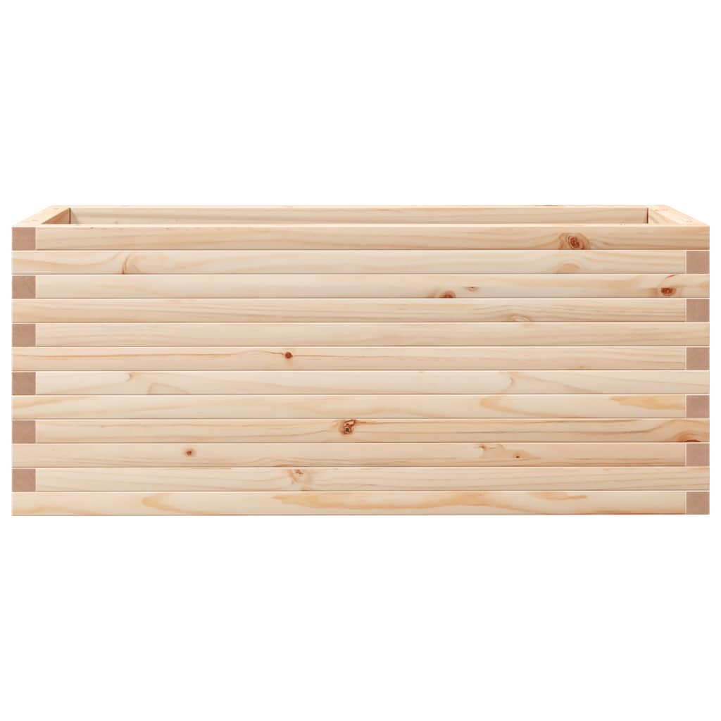 Sodo lovelis, 110x40x45,5cm, pušies medienos masyvas Sodo lovelis, 110x40x45,5cm, pušies medienos masyvas - Image 5