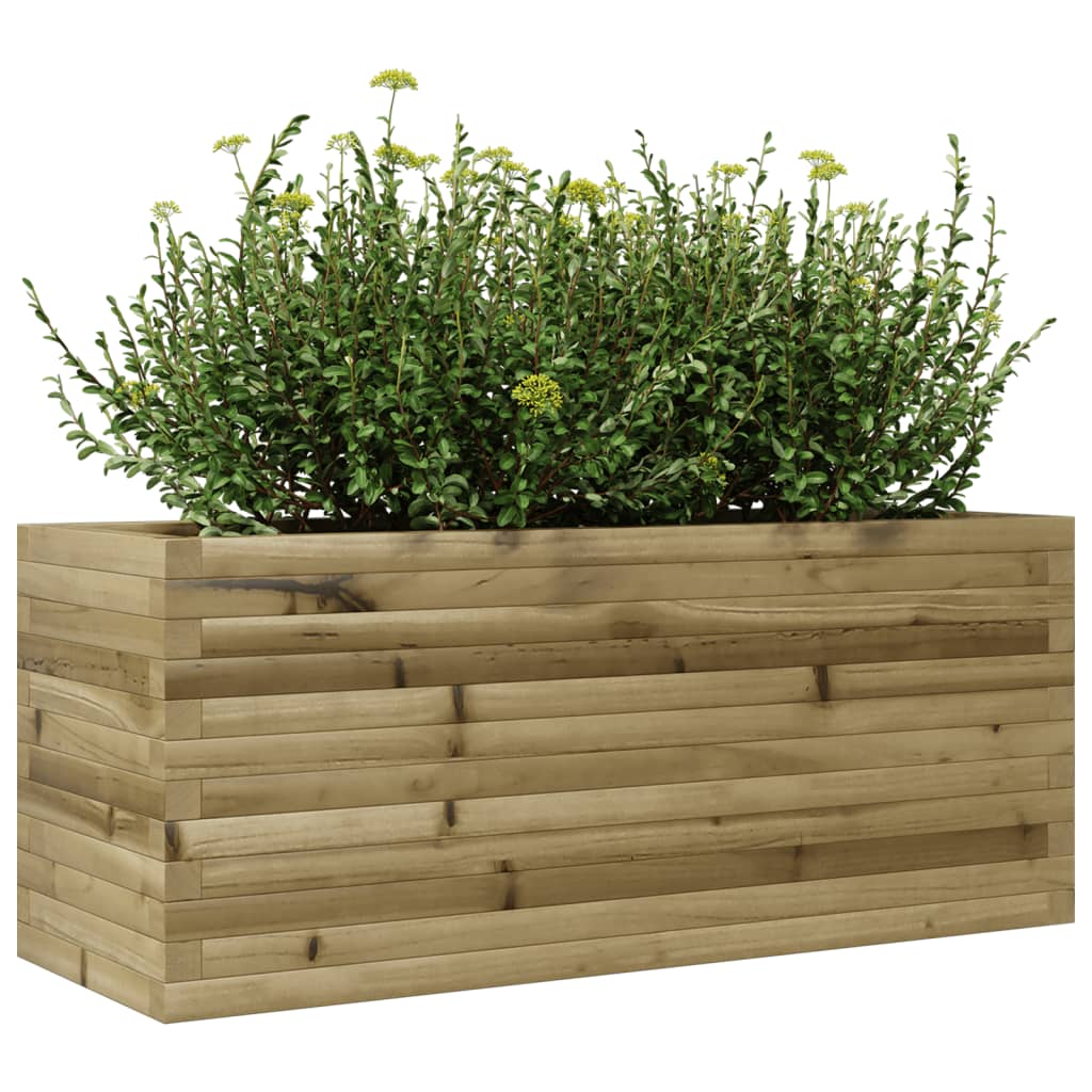 Sodo lovelis, 110x40x45,5cm, impregnuota pušies mediena Sodo lovelis, 110x40x45,5cm, impregnuota pušies mediena - Image 4