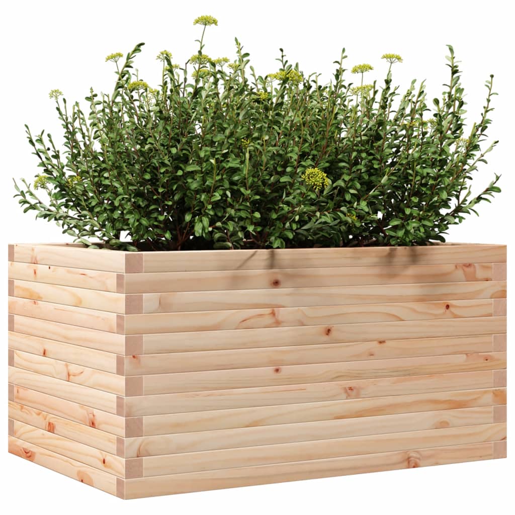 Sodo lovelis, 90x60x45,5cm, pušies medienos masyvas Sodo lovelis, 90x60x45,5cm, pušies medienos masyvas - Image 4