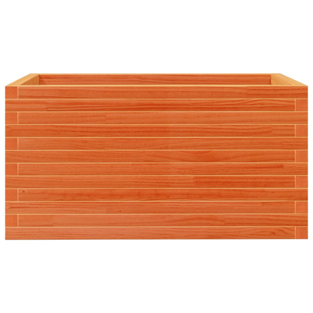 Sodo lovelis, vaško rudas, 90x60x45,5cm, pušies masyvas Sodo lovelis, vaško rudas, 90x60x45,5cm, pušies masyvas - Image 5