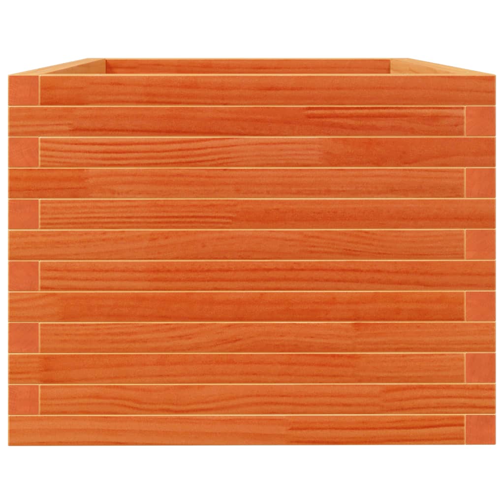 Sodo lovelis, vaško rudas, 90x60x45,5cm, pušies masyvas Sodo lovelis, vaško rudas, 90x60x45,5cm, pušies masyvas - Image 6