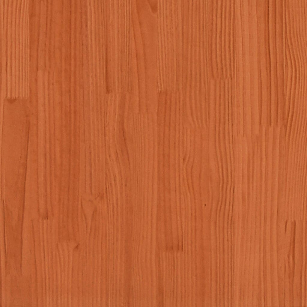 Sodo lovelis, vaško rudas, 90x60x45,5cm, pušies masyvas Sodo lovelis, vaško rudas, 90x60x45,5cm, pušies masyvas - Image 9