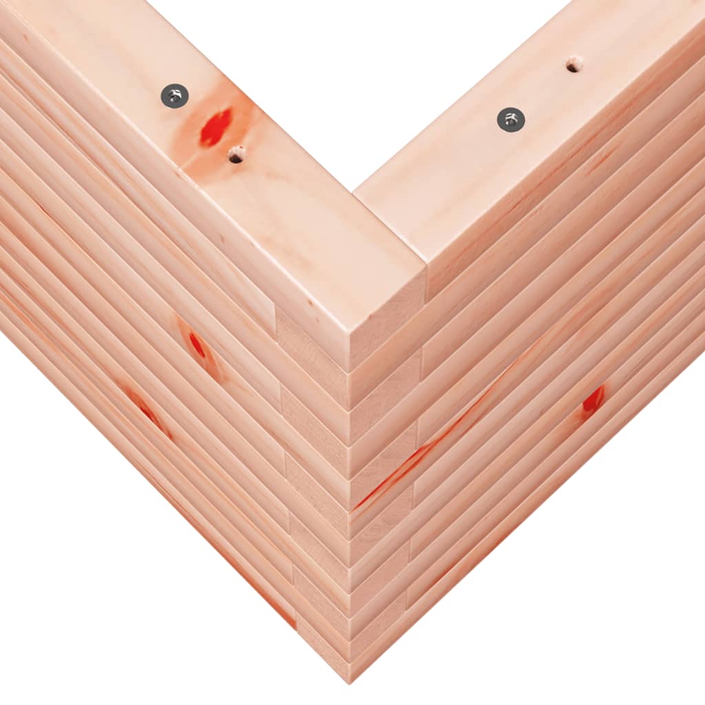 Sodo lovelis, 90x60x45,5cm, douglas eglės medienos masyvas Sodo lovelis, 90x60x45,5cm, douglas eglės medienos masyvas - Image 8