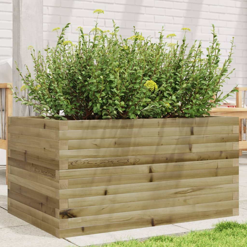 Sodo lovelis, 90x60x45,5cm, impregnuota pušies mediena Sodo lovelis, 90x60x45,5cm, impregnuota pušies mediena - Image 3