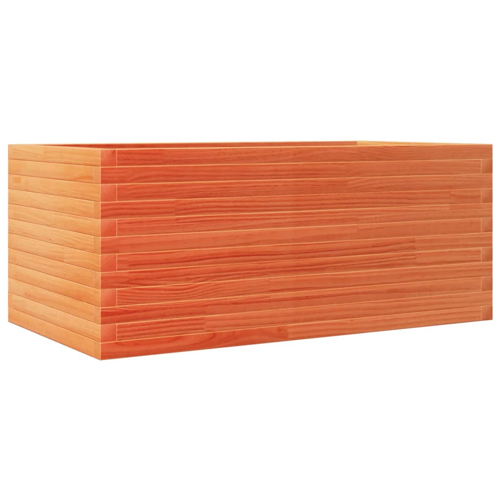 Sodo lovelis, vaško rudas, 110x60x45,5cm, pušies masyvas Sodo lovelis, vaško rudas, 110x60x45,5cm, pušies masyvas - Image 7