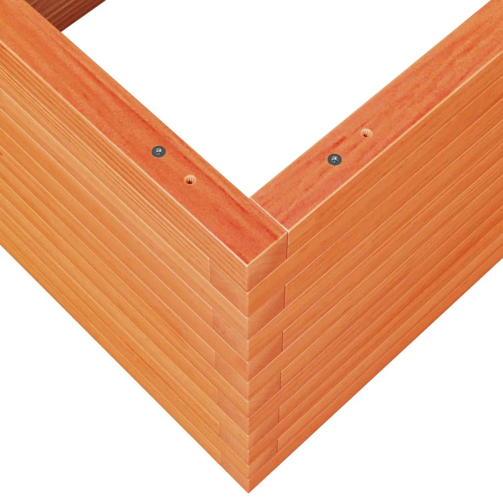 Sodo lovelis, vaško rudas, 110x60x45,5cm, pušies masyvas Sodo lovelis, vaško rudas, 110x60x45,5cm, pušies masyvas - Image 8