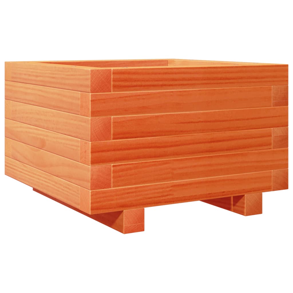Sodo lovelis, vaško rudas, 40x40x26,5cm, pušies masyvas Sodo lovelis, vaško rudas, 40x40x26,5cm, pušies masyvas - Image 7