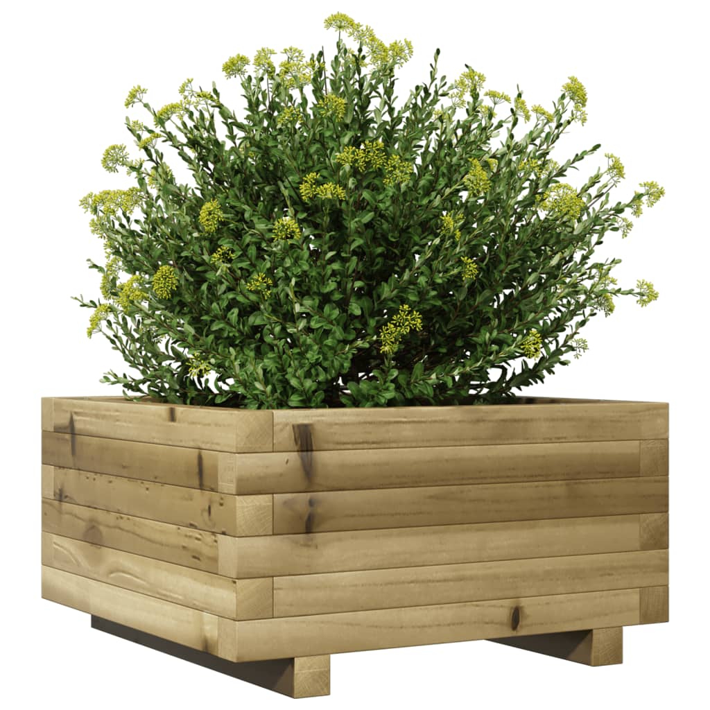 Sodo lovelis, 50x50x26,5cm, impregnuota pušies mediena Sodo lovelis, 50x50x26,5cm, impregnuota pušies mediena - Image 4
