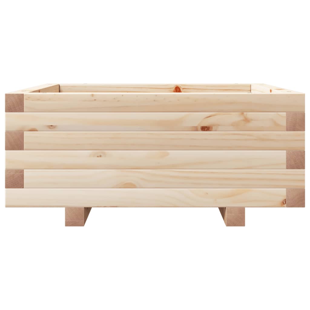 Sodo lovelis, 60x60x26,5cm, pušies medienos masyvas Sodo lovelis, 60x60x26,5cm, pušies medienos masyvas - Image 5