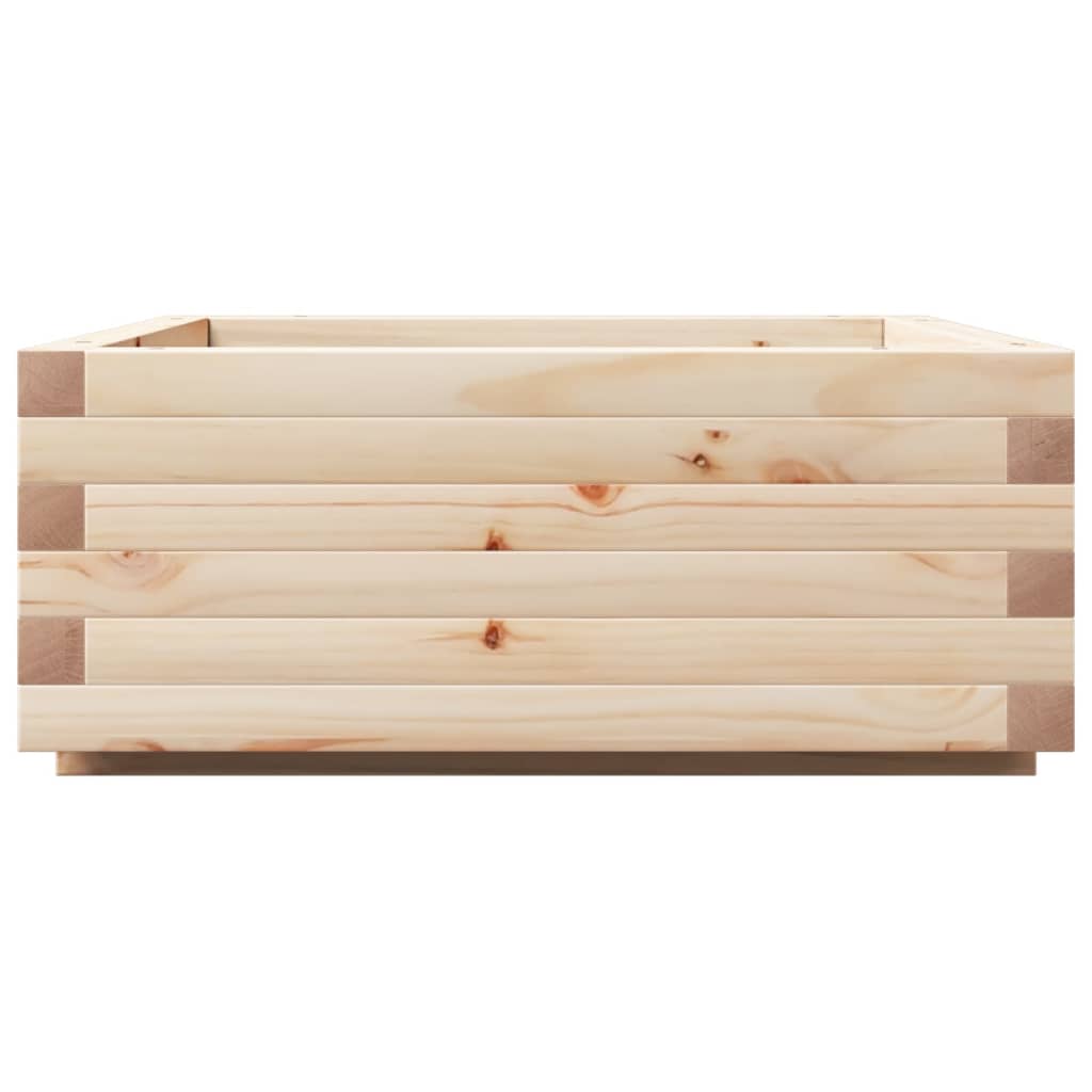 Sodo lovelis, 60x60x26,5cm, pušies medienos masyvas Sodo lovelis, 60x60x26,5cm, pušies medienos masyvas - Image 6