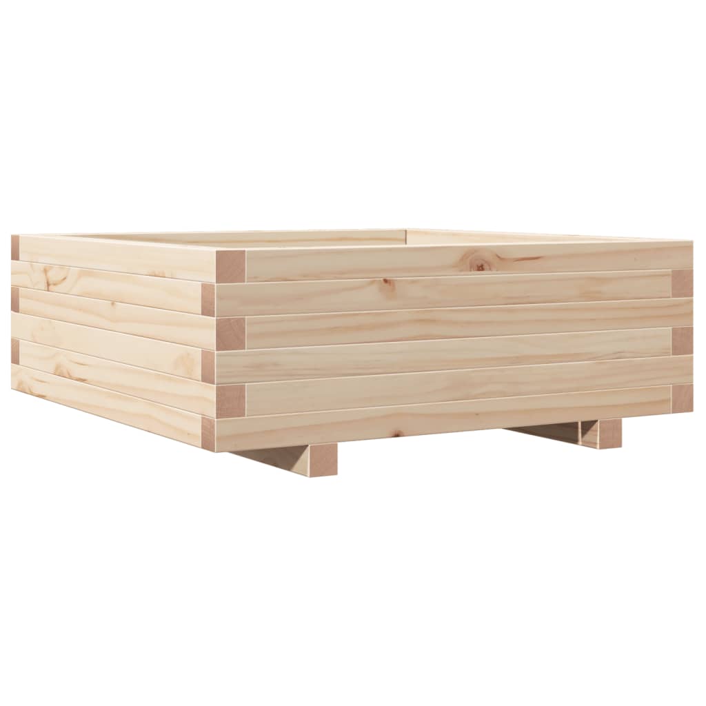 Sodo lovelis, 70x70x26,5cm, pušies medienos masyvas Sodo lovelis, 70x70x26,5cm, pušies medienos masyvas - Image 7