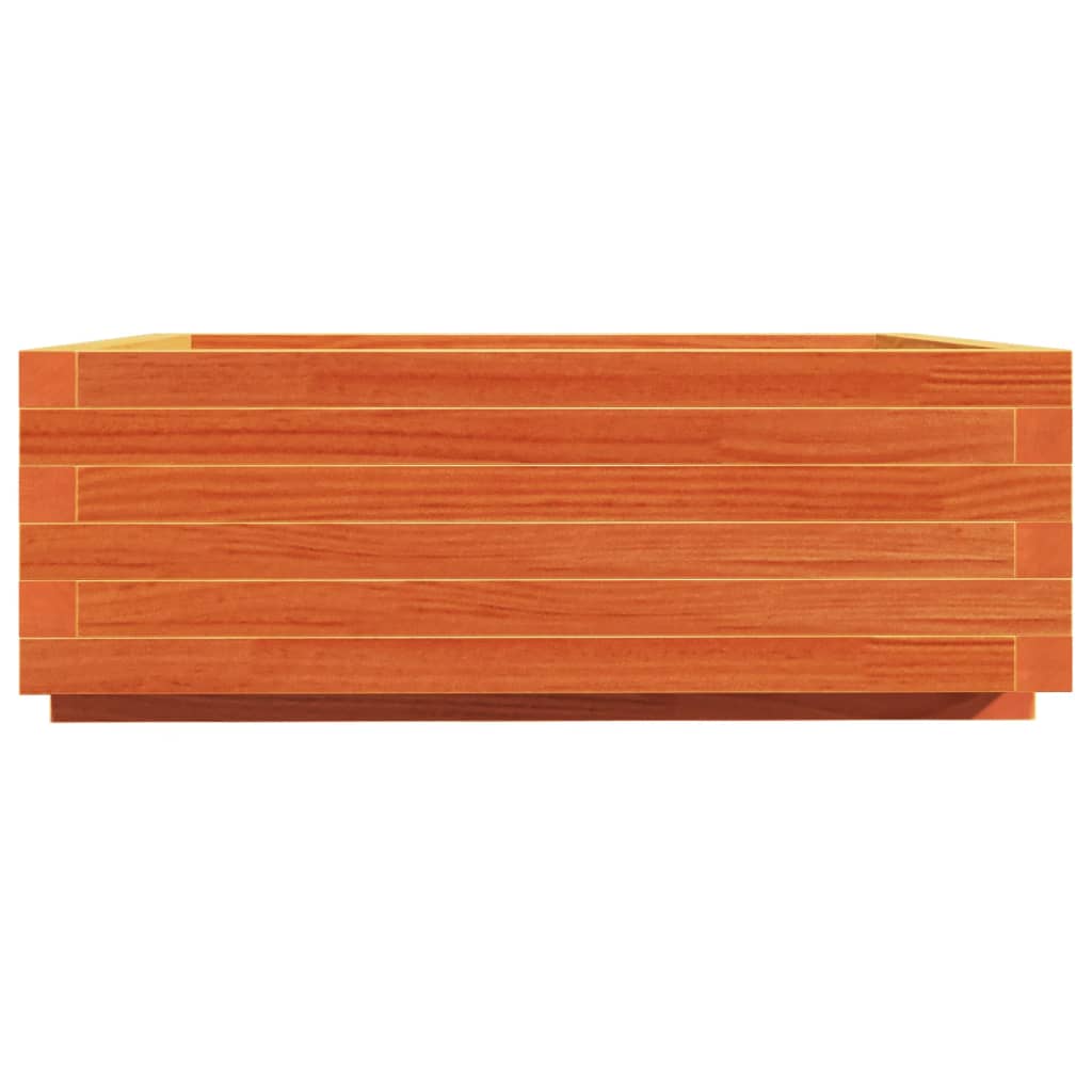 Sodo lovelis, vaško rudas, 70x70x26,5cm, pušies masyvas Sodo lovelis, vaško rudas, 70x70x26,5cm, pušies masyvas - Image 6