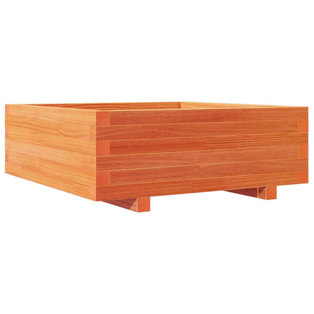 Sodo lovelis, vaško rudas, 70x70x26,5cm, pušies masyvas Sodo lovelis, vaško rudas, 70x70x26,5cm, pušies masyvas - Image 7
