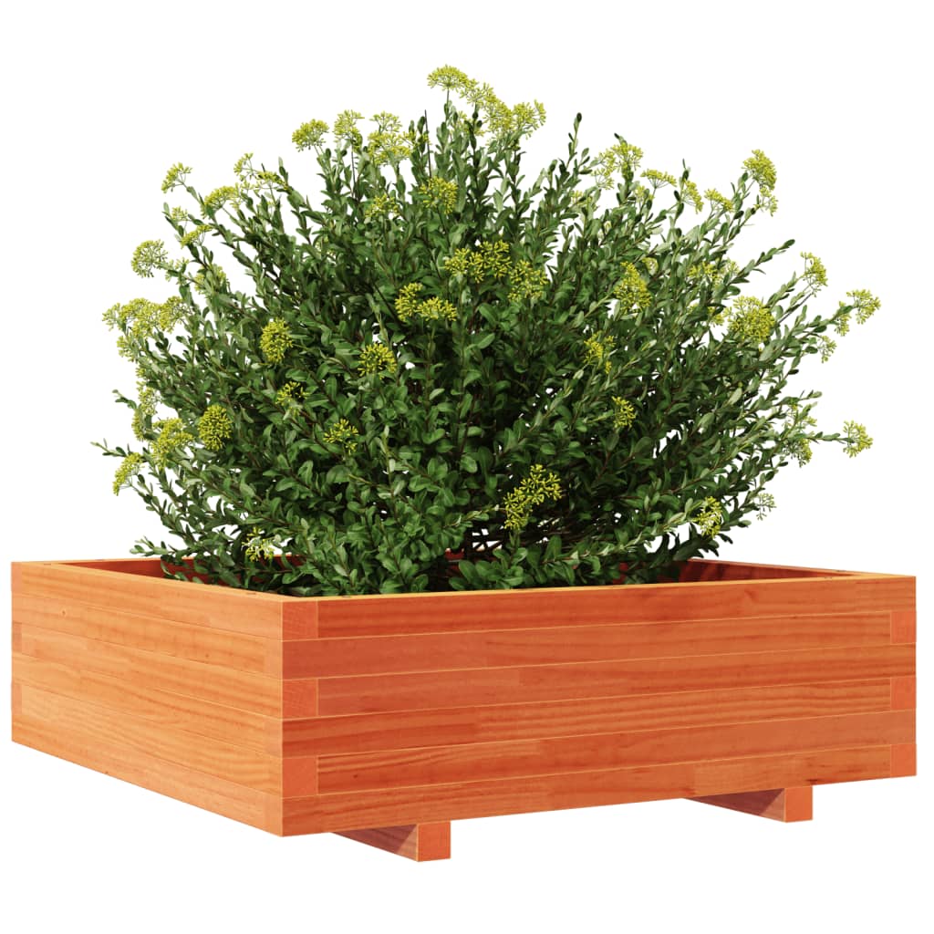 Sodo lovelis, vaško rudas, 80x80x26,5cm, pušies masyvas Sodo lovelis, vaško rudas, 80x80x26,5cm, pušies masyvas - Image 4