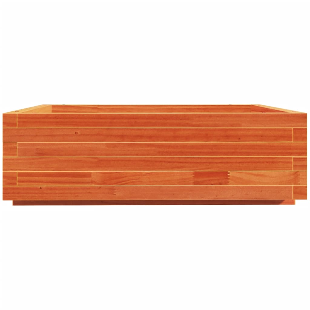 Sodo lovelis, vaško rudas, 80x80x26,5cm, pušies masyvas Sodo lovelis, vaško rudas, 80x80x26,5cm, pušies masyvas - Image 6