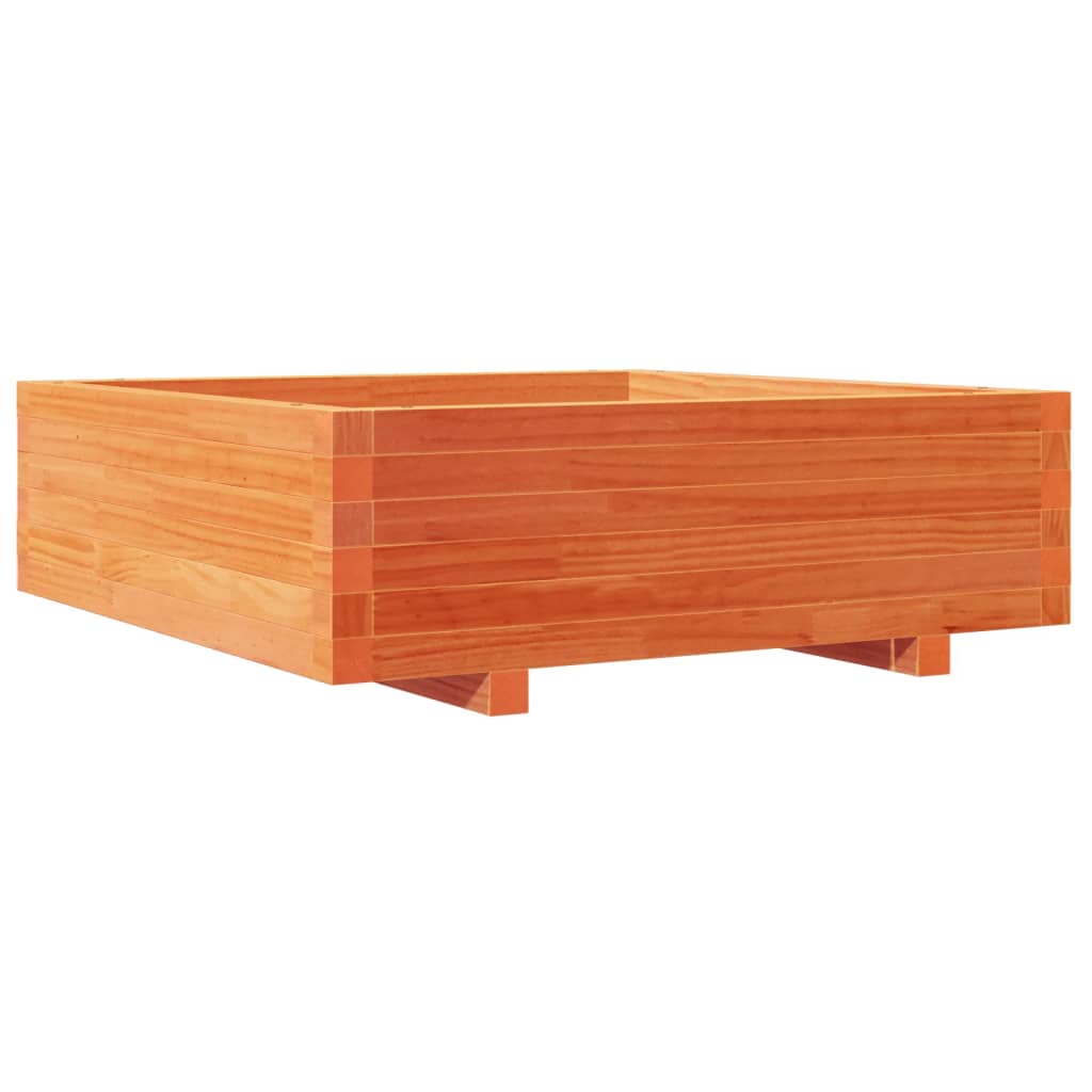 Sodo lovelis, vaško rudas, 80x80x26,5cm, pušies masyvas Sodo lovelis, vaško rudas, 80x80x26,5cm, pušies masyvas - Image 7