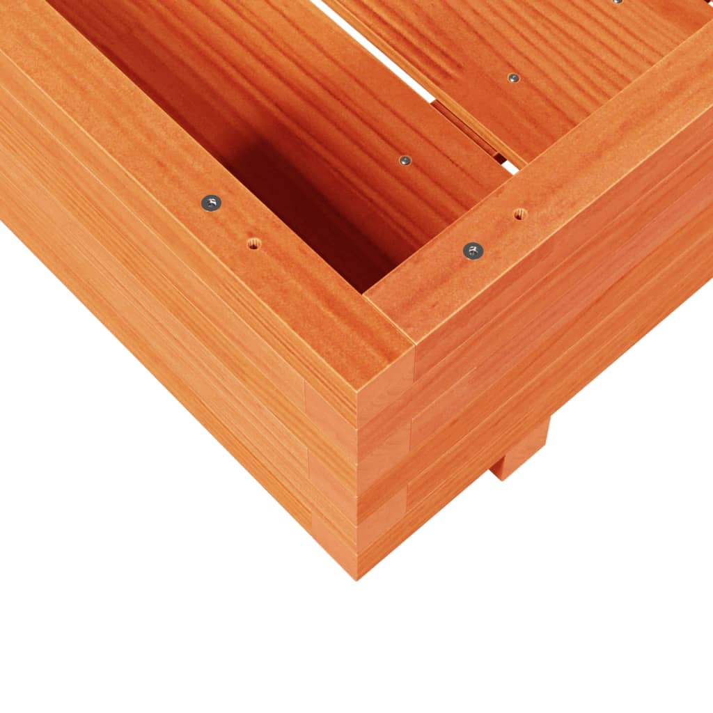 Sodo lovelis, vaško rudas, 80x80x26,5cm, pušies masyvas Sodo lovelis, vaško rudas, 80x80x26,5cm, pušies masyvas - Image 8
