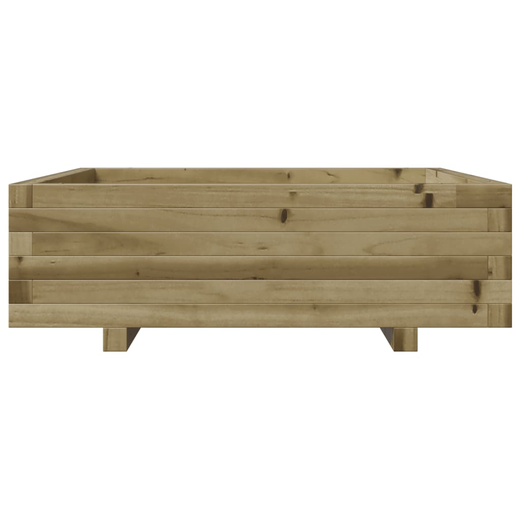 Sodo lovelis, 80x80x26,5cm, impregnuota pušies mediena Sodo lovelis, 80x80x26,5cm, impregnuota pušies mediena - Image 5