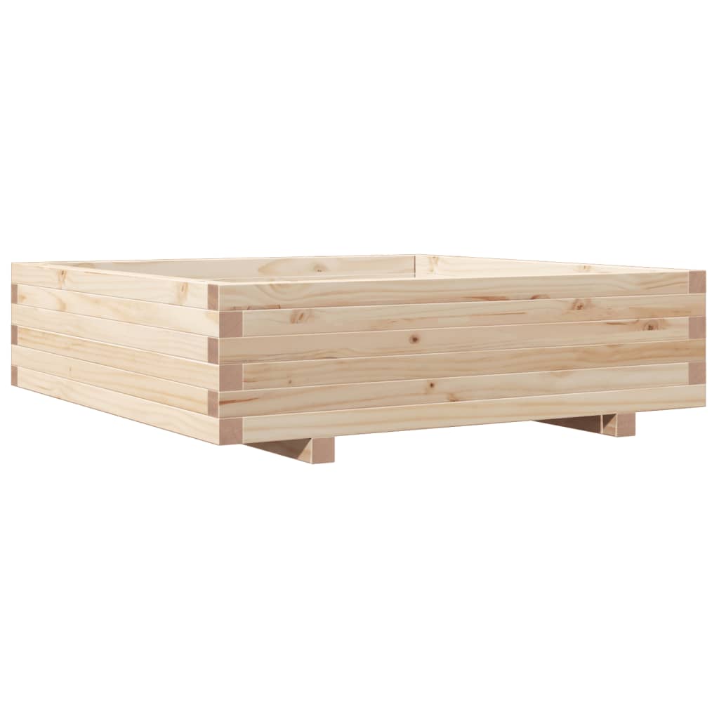 Sodo lovelis, 90x90x26,5cm, pušies medienos masyvas Sodo lovelis, 90x90x26,5cm, pušies medienos masyvas - Image 7
