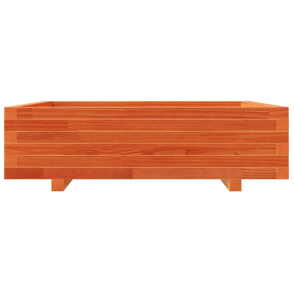Sodo lovelis, vaško rudas, 90x90x26,5cm, pušies masyvas Sodo lovelis, vaško rudas, 90x90x26,5cm, pušies masyvas - Image 5
