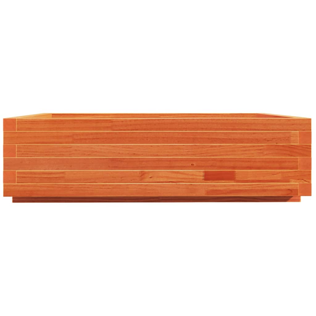 Sodo lovelis, vaško rudas, 90x90x26,5cm, pušies masyvas Sodo lovelis, vaško rudas, 90x90x26,5cm, pušies masyvas - Image 6