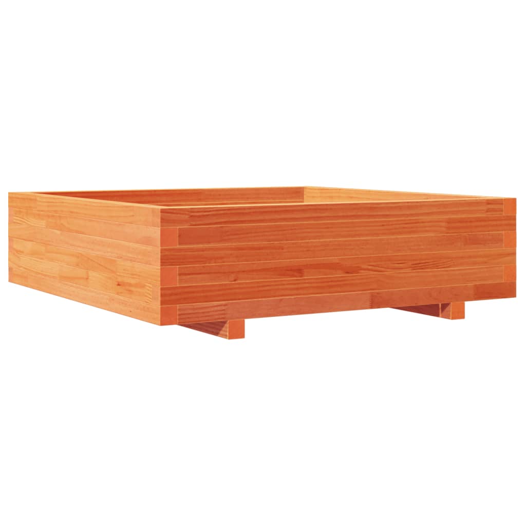 Sodo lovelis, vaško rudas, 90x90x26,5cm, pušies masyvas Sodo lovelis, vaško rudas, 90x90x26,5cm, pušies masyvas - Image 7