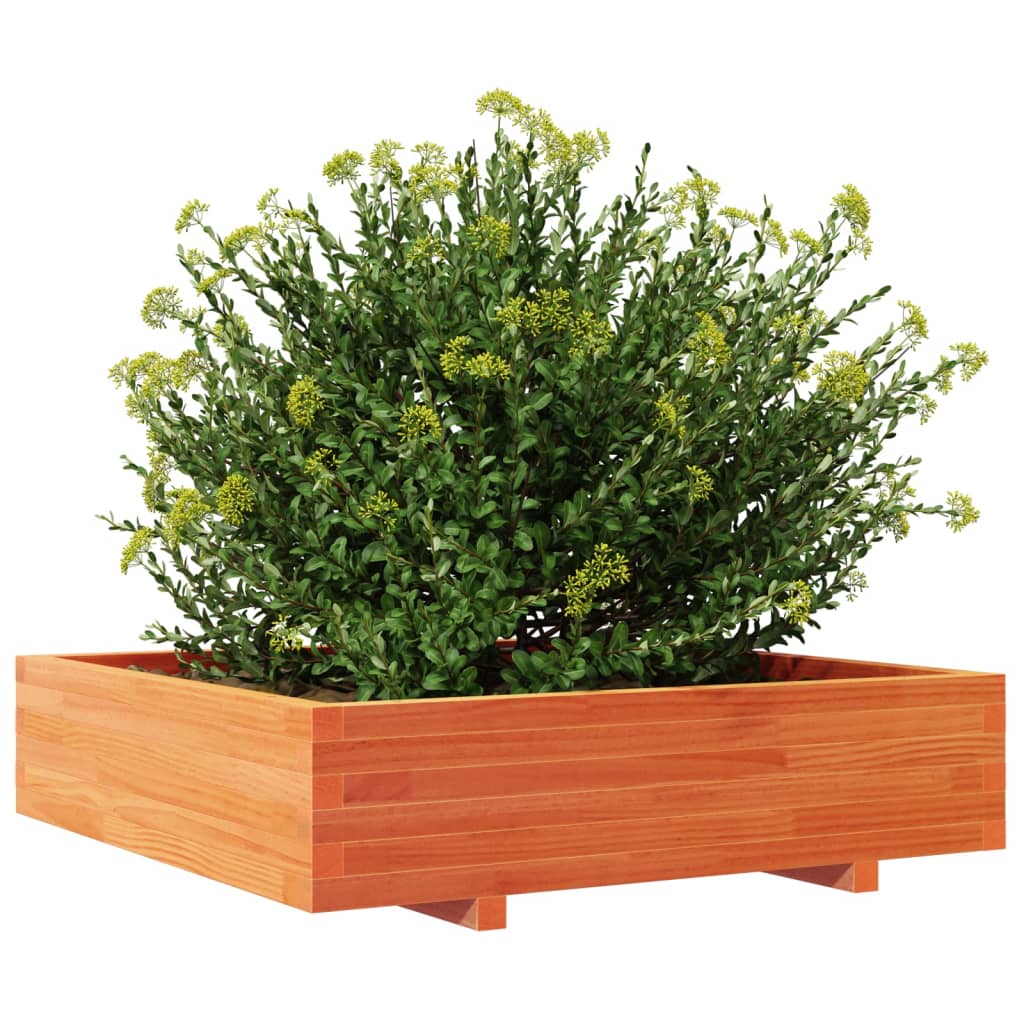 Sodo lovelis, vaško rudas, 100x100x26,5cm, pušies masyvas Sodo lovelis, vaško rudas, 100x100x26,5cm, pušies masyvas - Image 4