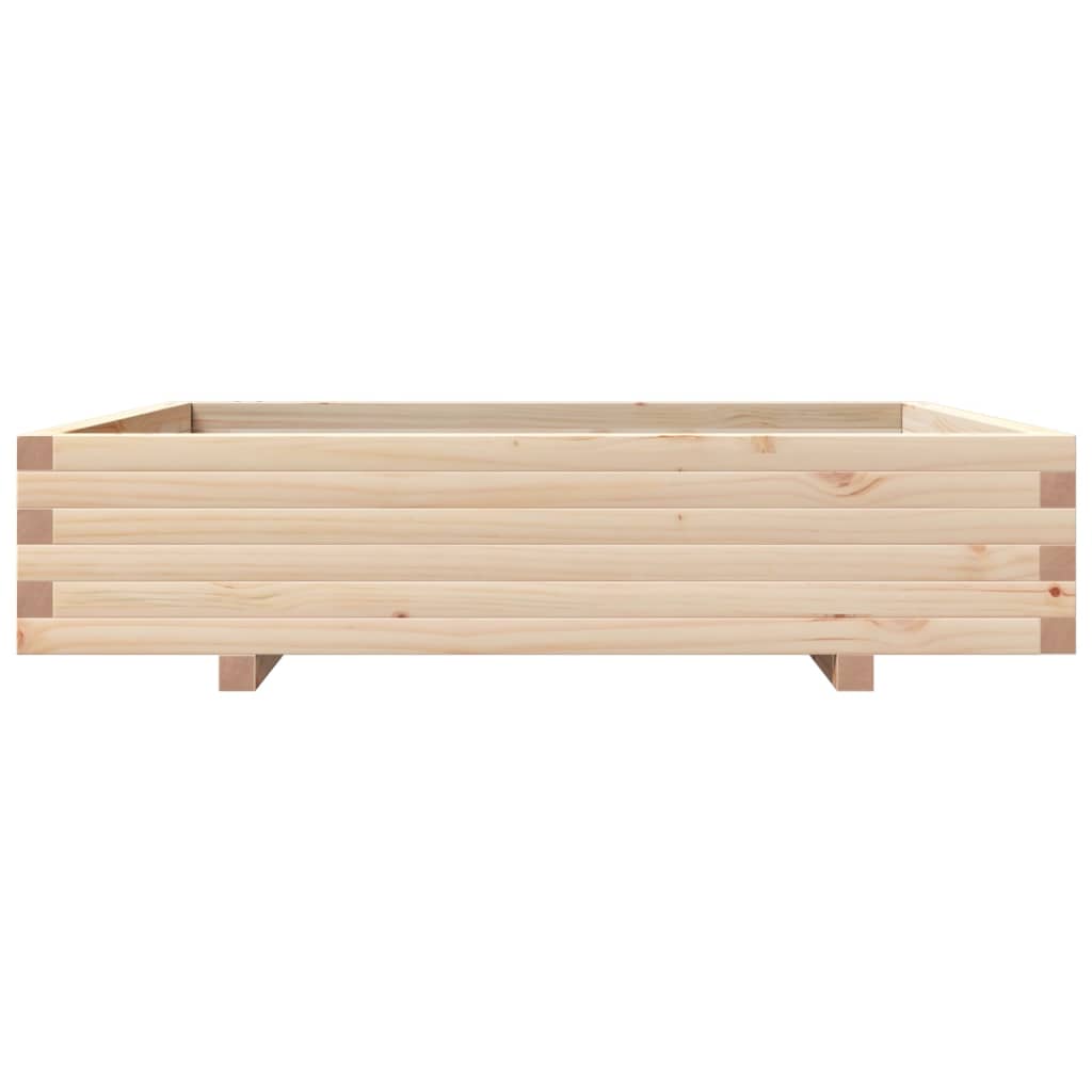 Sodo lovelis, 110x110x26,5cm, pušies medienos masyvas Sodo lovelis, 110x110x26,5cm, pušies medienos masyvas - Image 5