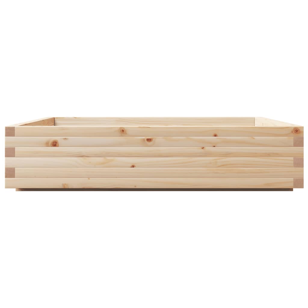 Sodo lovelis, 110x110x26,5cm, pušies medienos masyvas Sodo lovelis, 110x110x26,5cm, pušies medienos masyvas - Image 6