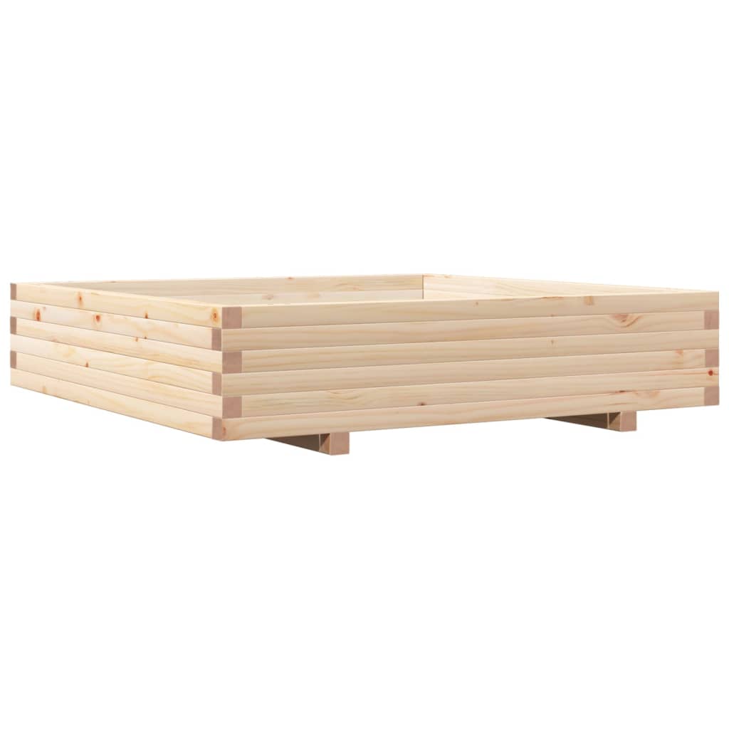 Sodo lovelis, 110x110x26,5cm, pušies medienos masyvas Sodo lovelis, 110x110x26,5cm, pušies medienos masyvas - Image 7