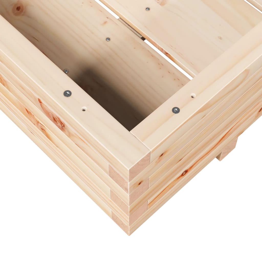 Sodo lovelis, 110x110x26,5cm, pušies medienos masyvas Sodo lovelis, 110x110x26,5cm, pušies medienos masyvas - Image 8