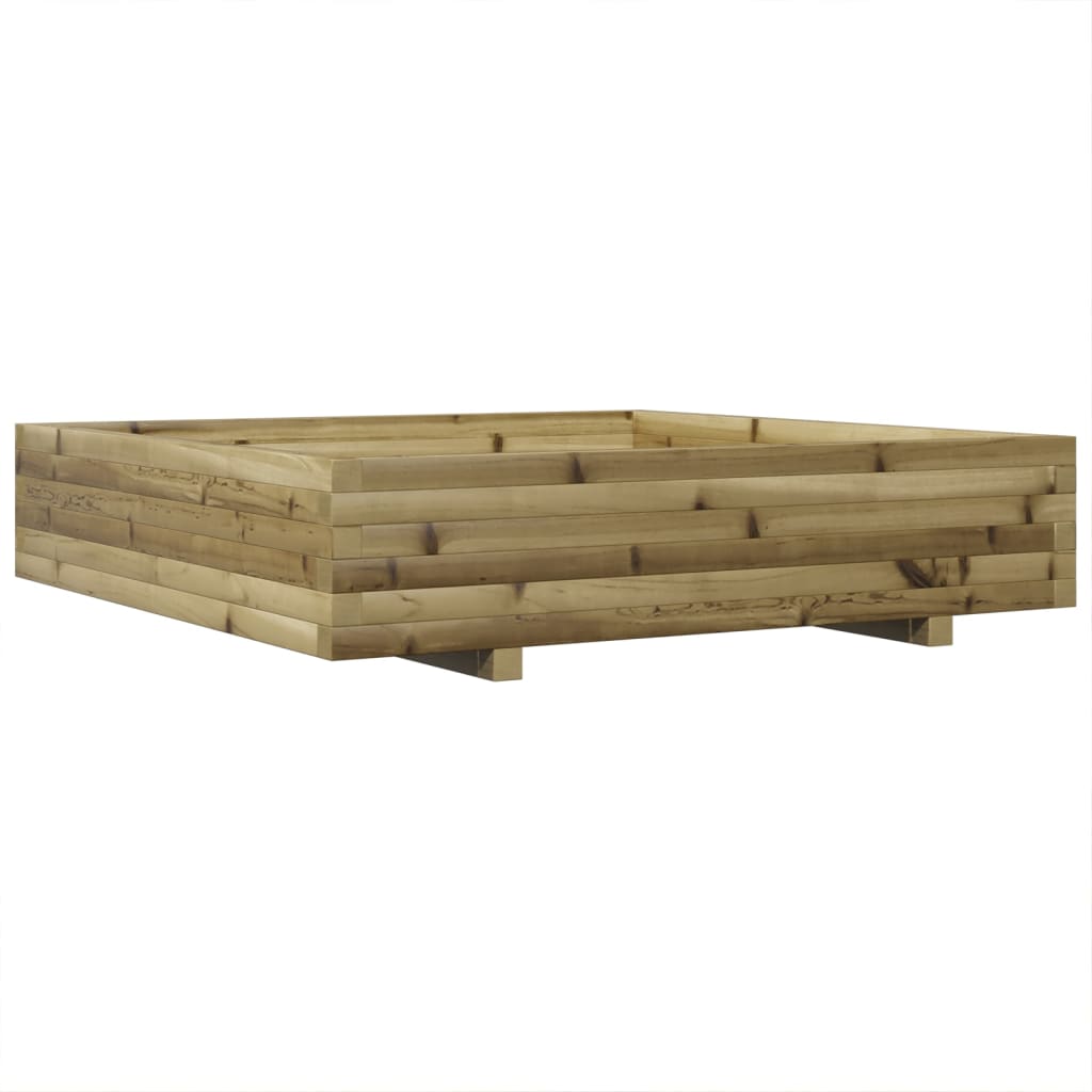 Sodo lovelis, 110x110x26,5cm, impregnuota pušies mediena Sodo lovelis, 110x110x26,5cm, impregnuota pušies mediena - Image 7