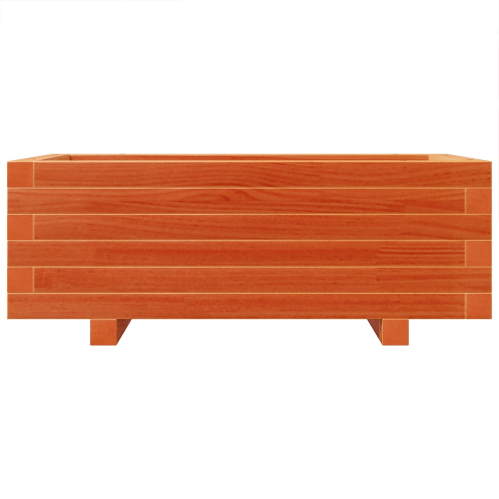 Sodo lovelis, vaško rudas, 70x40x26,5cm, pušies masyvas Sodo lovelis, vaško rudas, 70x40x26,5cm, pušies masyvas - Image 5