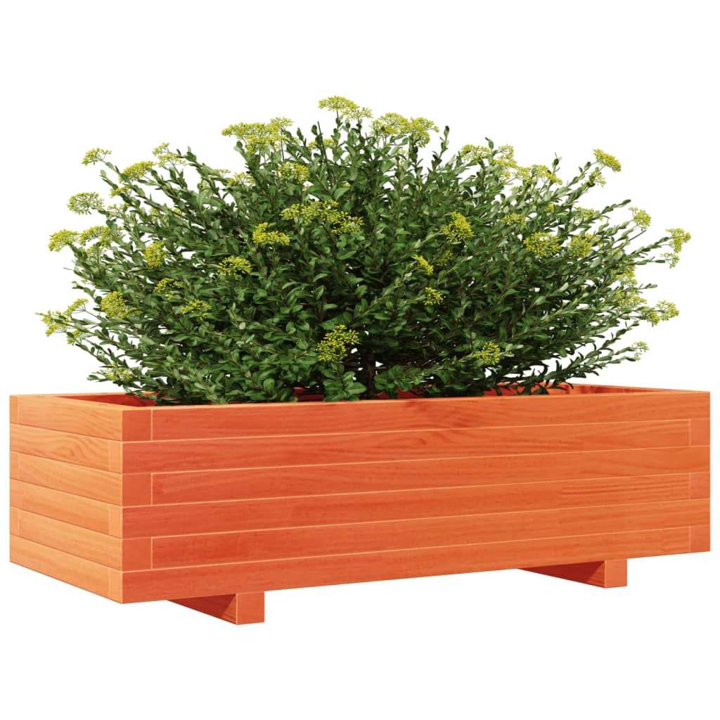 Sodo lovelis, vaško rudas, 90x40x26,5cm, pušies masyvas Sodo lovelis, vaško rudas, 90x40x26,5cm, pušies masyvas - Image 4