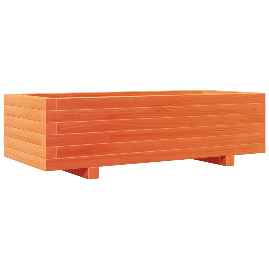 Sodo lovelis, vaško rudas, 90x40x26,5cm, pušies masyvas Sodo lovelis, vaško rudas, 90x40x26,5cm, pušies masyvas - Image 7