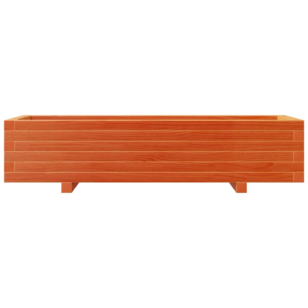 Sodo lovelis, vaško rudas, 110x40x26,5cm, pušies masyvas Sodo lovelis, vaško rudas, 110x40x26,5cm, pušies masyvas - Image 5